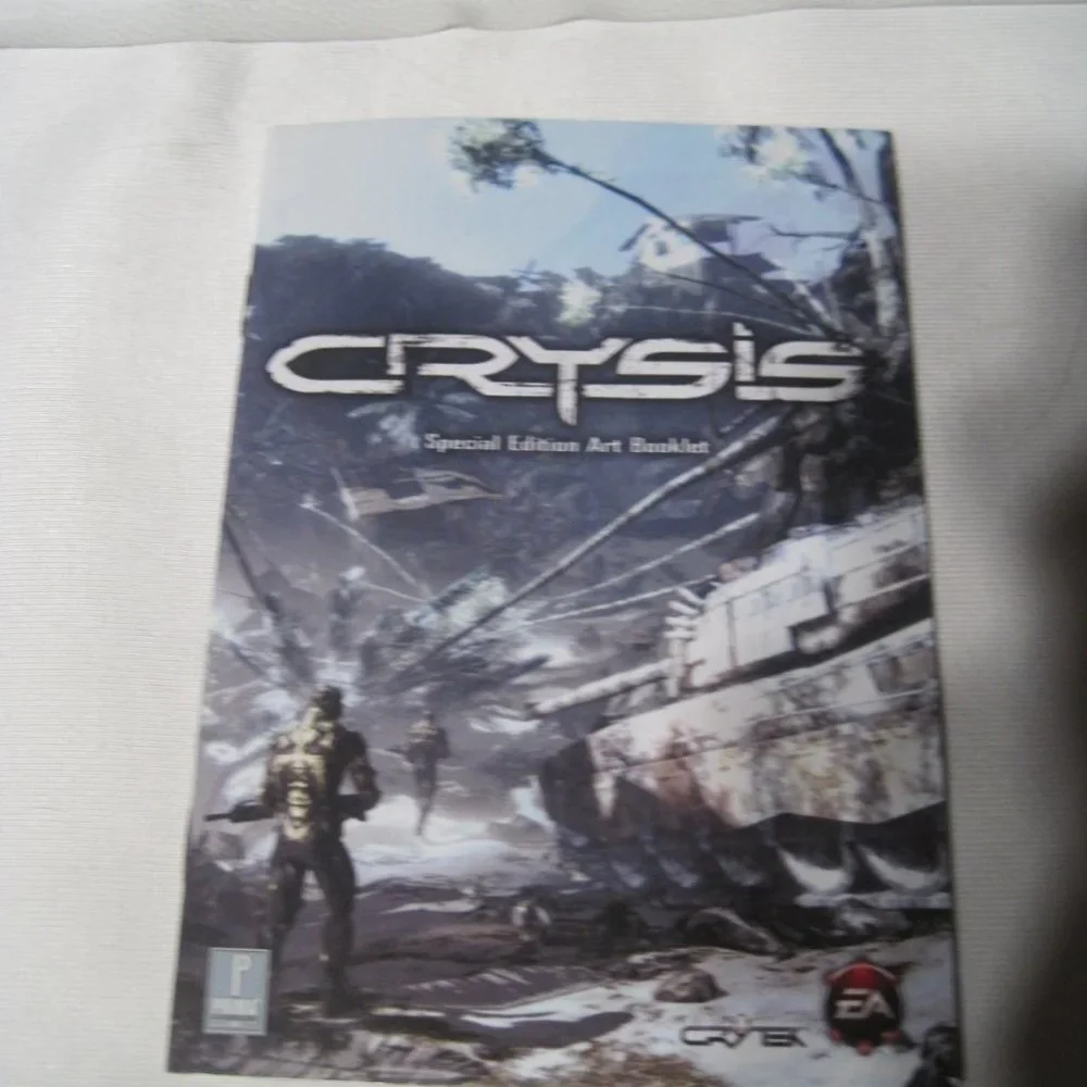 CRYSIS Limited Edition and CRYSIS WARHEAD and Wars PC Games (2008, rated M 17+)